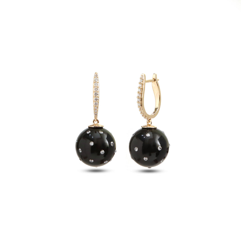 Noir Onyx Earrings
