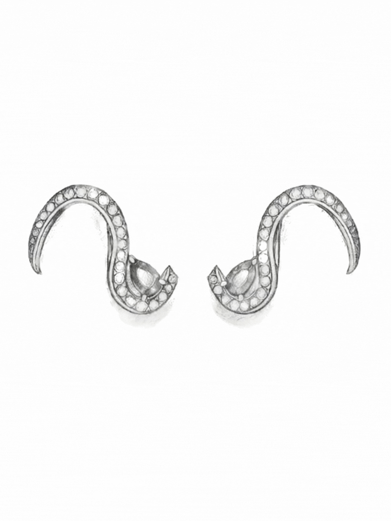 The Swayam Earcuff detail
