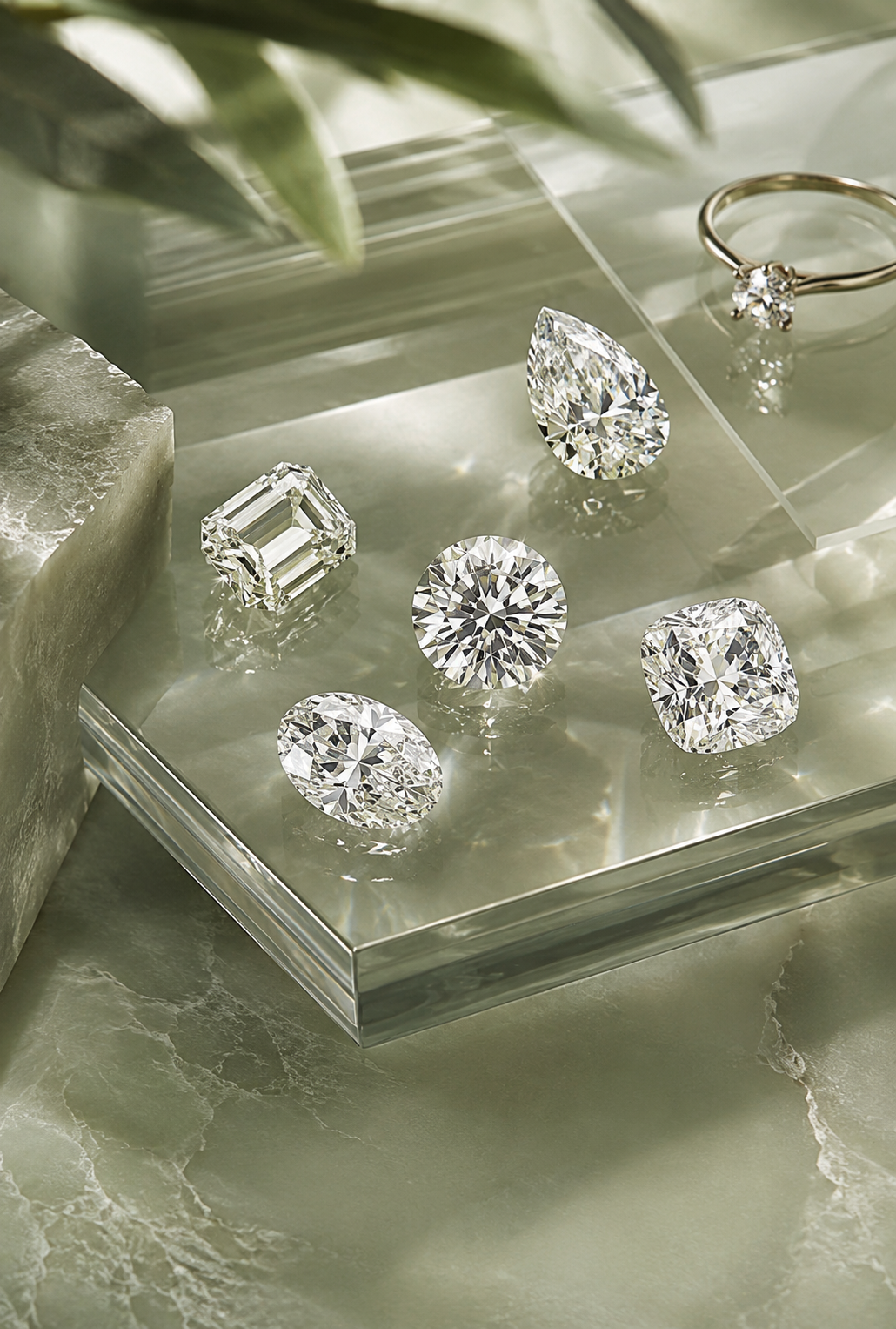 A lab-grown diamond ring by Carat & Kin