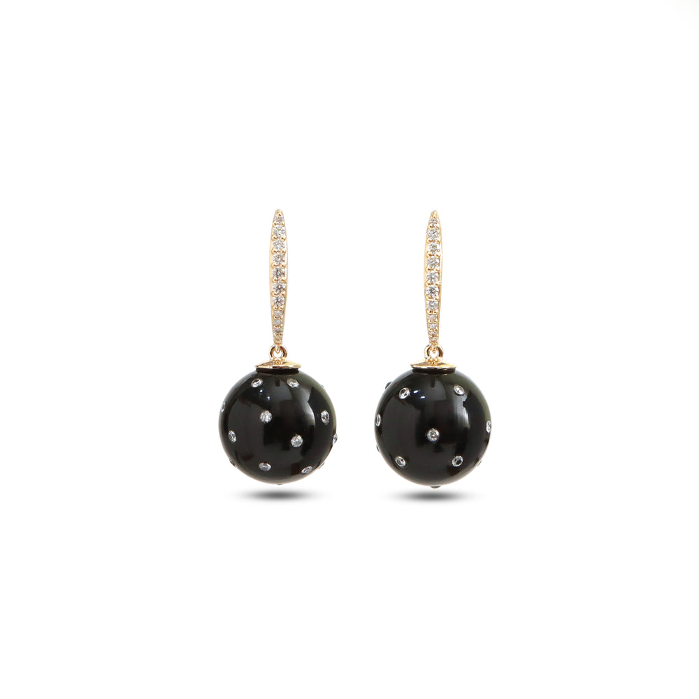 Noir Onyx Earrings