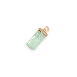The Neer Green Tourmaline Crystal Pendant