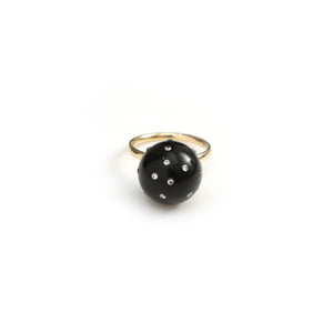 Noir Orb Ring