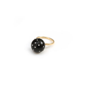 Noir Orb Ring