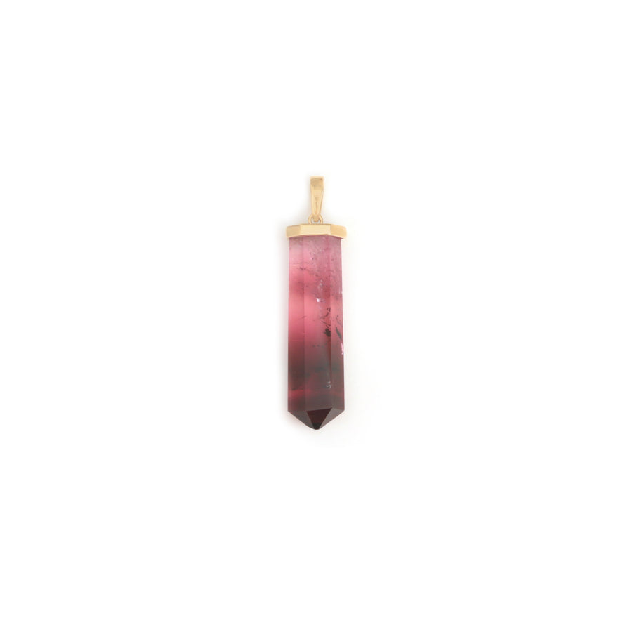 The Gulaal Pink Tourmaline Crystal Pendant