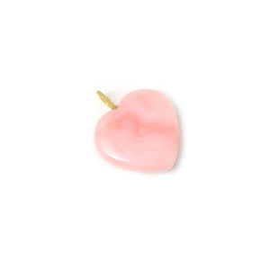 The Gulabi Dil Pink Opal & Emerald Heart Pendant