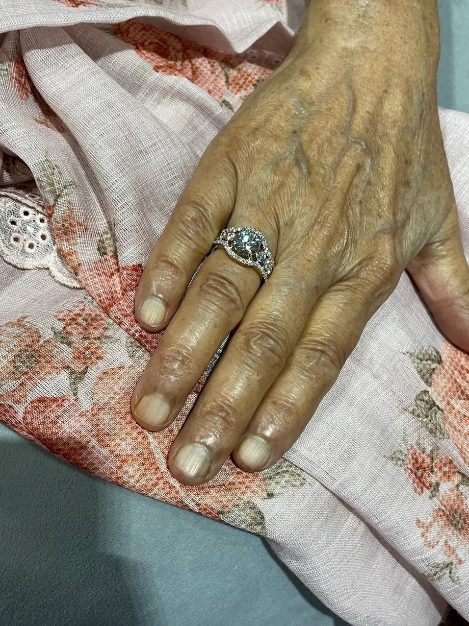 The solitaire ring Shasya Singh gifted her grandmother