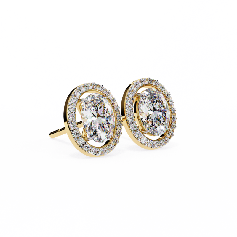 Splendid Charm Halo Studs