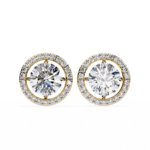 Blissful Radiance Halo Studs - Image 3