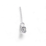 80 Cents Lab Diamond Round Pendant - Image 7