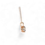 80 Cents Lab Diamond Round Pendant - Image 10