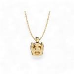 80 Cents Lab Diamond Round Pendant - Image 4