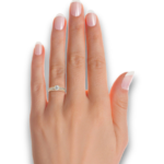60 Cents Sparkling Harmony Solitaire Ring - Image 6