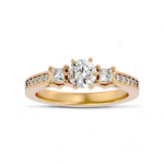 Regal Trilogy Solitaire Ring - Image 2