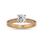 50 Cents Sparkling Symphony Solitaire Ring