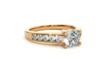 60 Cents Sparkling Harmony Solitaire Ring - Image 5