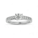 60 Cents Sparkling Harmony Solitaire Ring - Image 8