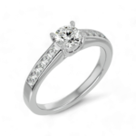 60 Cents Sparkling Harmony Solitaire Ring - Image 7
