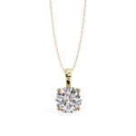 3 Carat Majestic Cushion Pendant - Image 2
