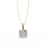 3 Carat Majestic Cushion Pendant - Image 16