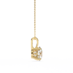 3 Carat Majestic Cushion Pendant - Image 4