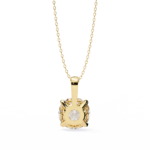 3 Carat Majestic Cushion Pendant - Image 7