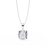 3 Carat Majestic Cushion Pendant - Image 10