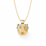 3 Carat Majestic Cushion Pendant - Image 6
