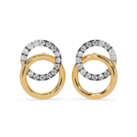 Double Halo Earrings - Image 2